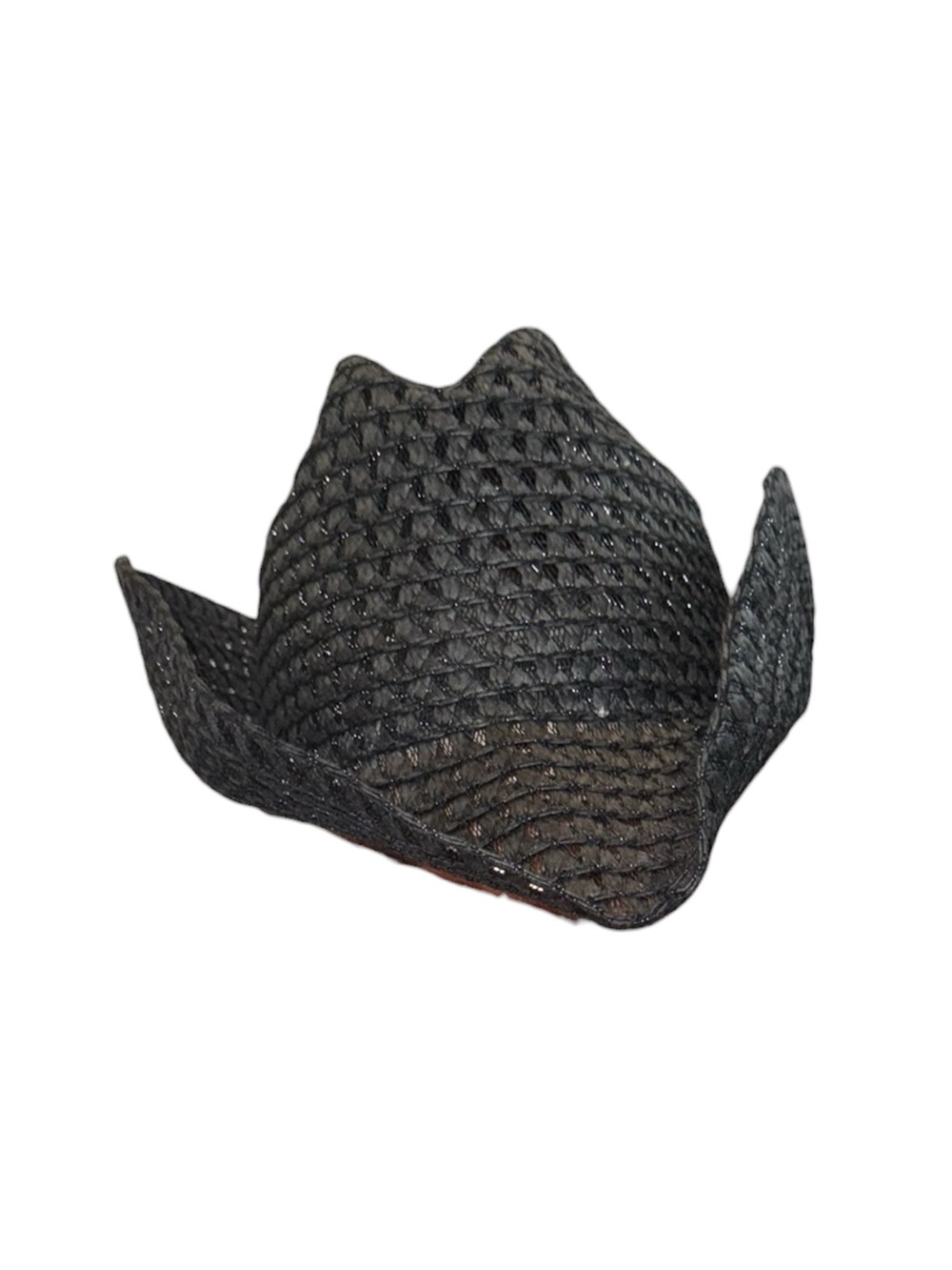 Black Woven Cowboy Hat
